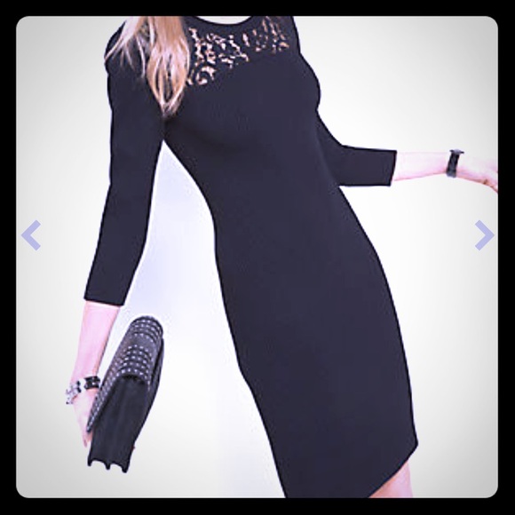 Michael Kors Black Long Sleeve Dress - Picture 1 of 4